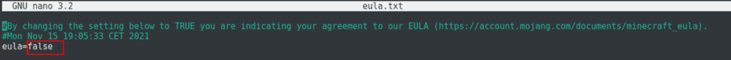 Edit Eula Minecraft Server On Linux