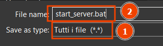 Save File Bat Server Minecraft