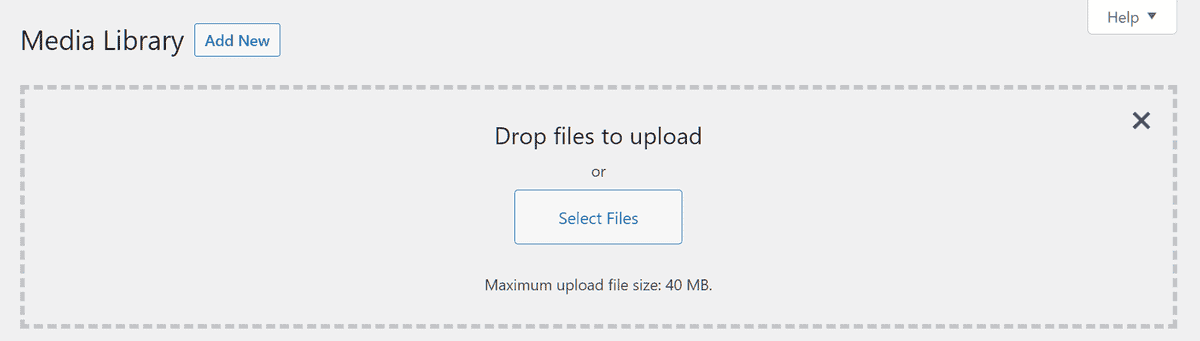 Upload A Media Library