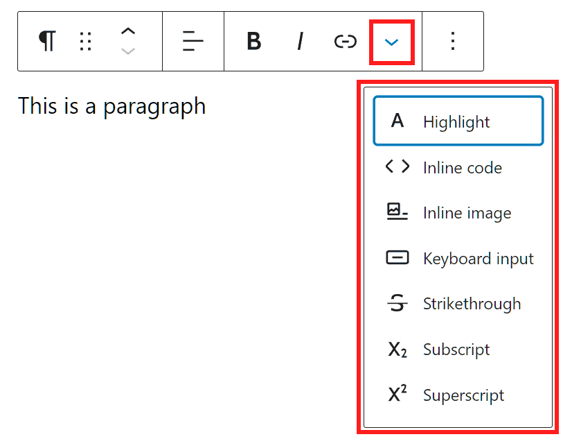 Wordpress Paragraph More Settings