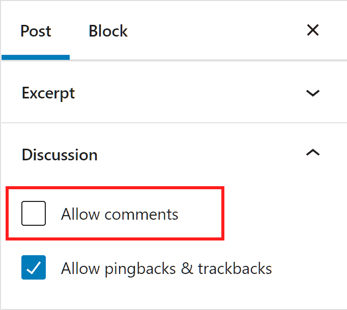 Wordpress Tutorial Allow Comments