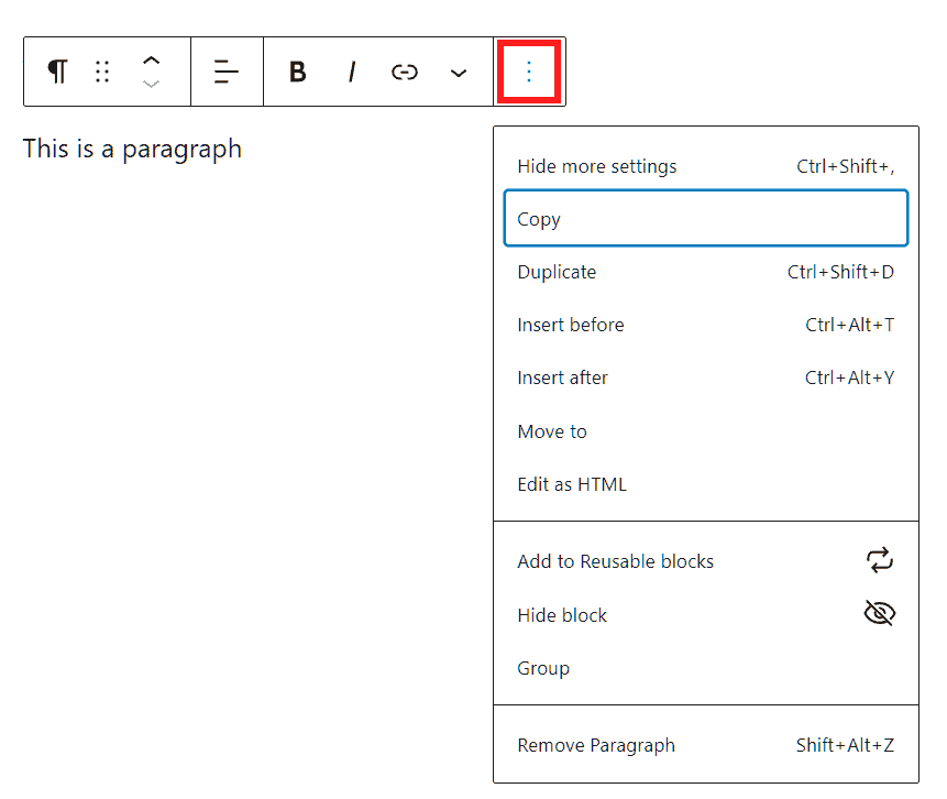 Wordpress Tutorial Block Settings