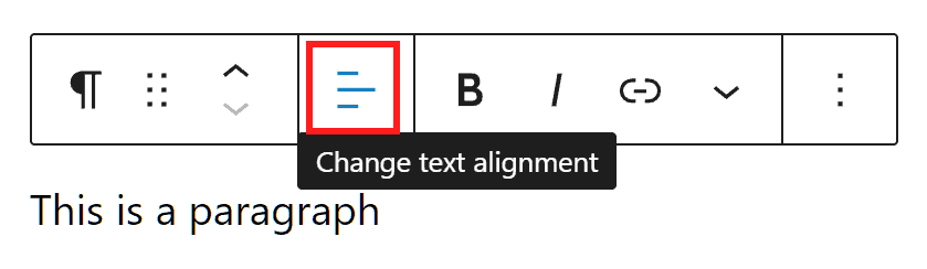 Wordpress Tutorial Change Text Alignment