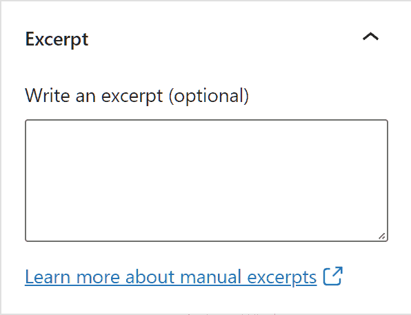 Wordpress Tutorial Excerpt Settings