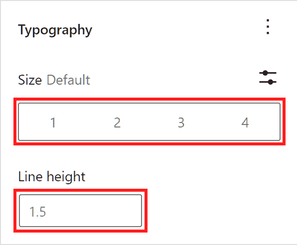 Wordpress Tutorial Typography Settings