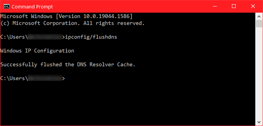 Command Prompt Clear Dns Cache