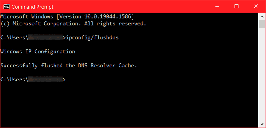 Command Prompt Clear Dns Cache