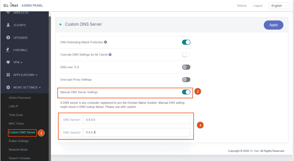 Fix Err Name Not Resolved Change Router Dns Server