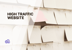 High traffic website: case study
