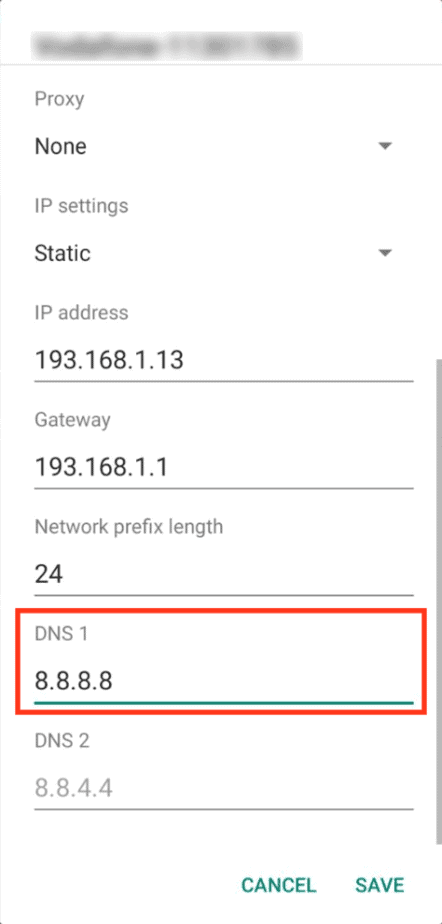 Set Google Dns On Android Device
