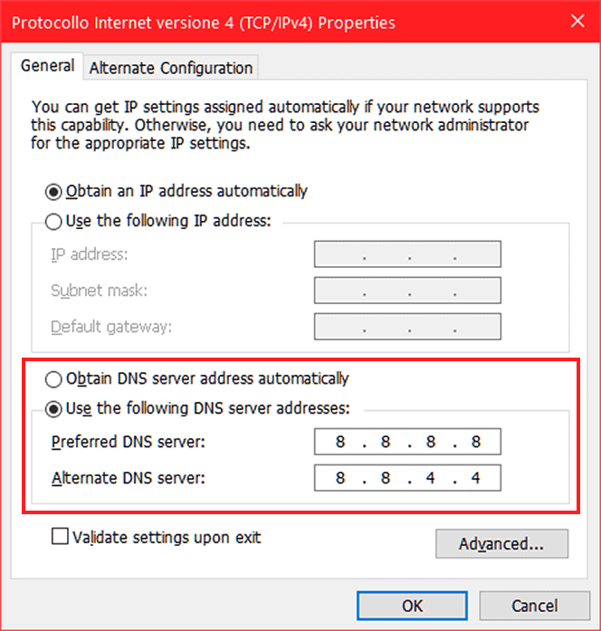 Windows 10 Set Dns Server