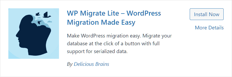 Wp Migrate Db WordPressplugin
