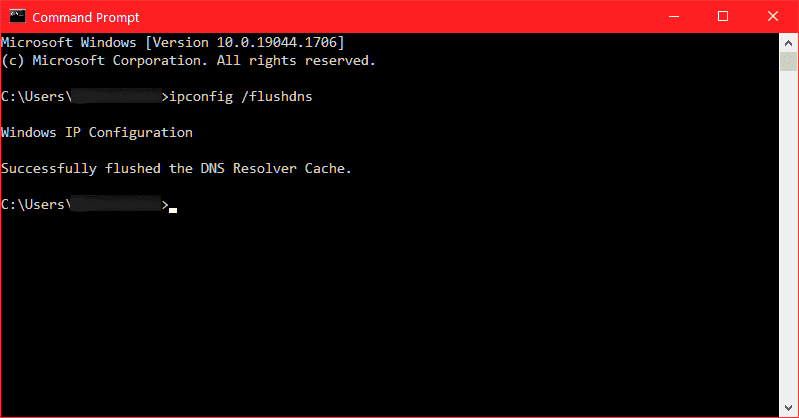 Dns Probe Finished Bad Config Flushdns On Windows