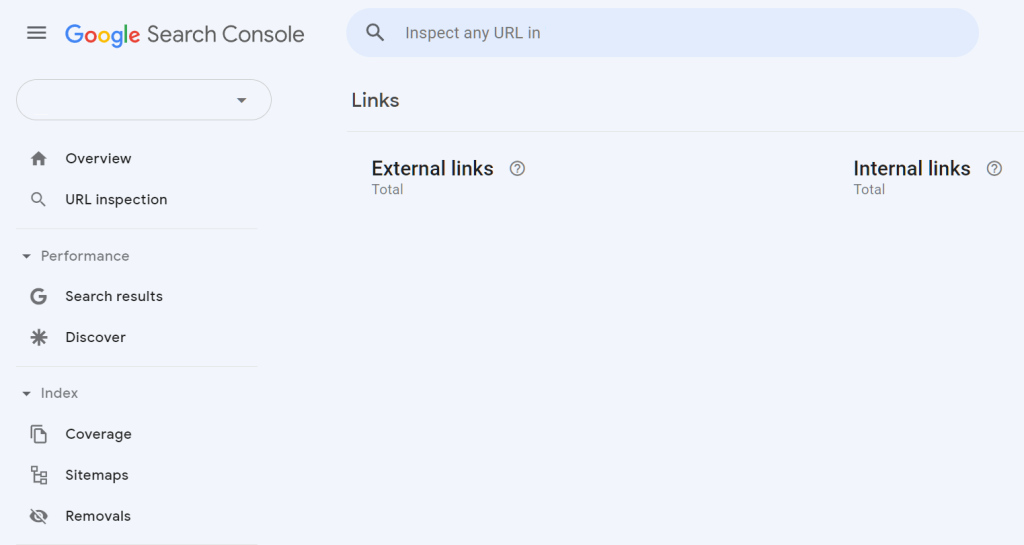 Google Search Console Internal And External Links