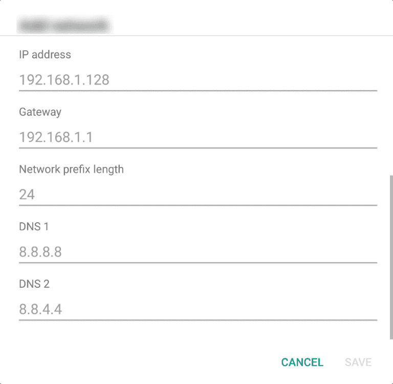 How to solve dns probe finished bad config supporthost