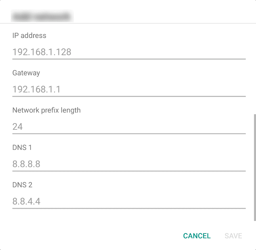 Set Google Dns On Android Device