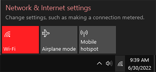 Windows 10 Connected To Network
