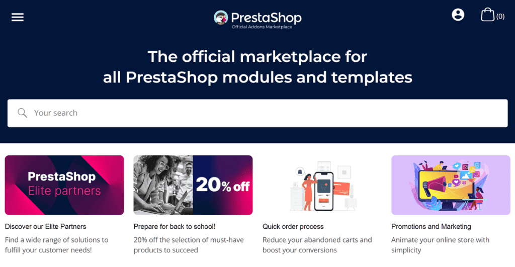 Prestashop Addons Marketplace