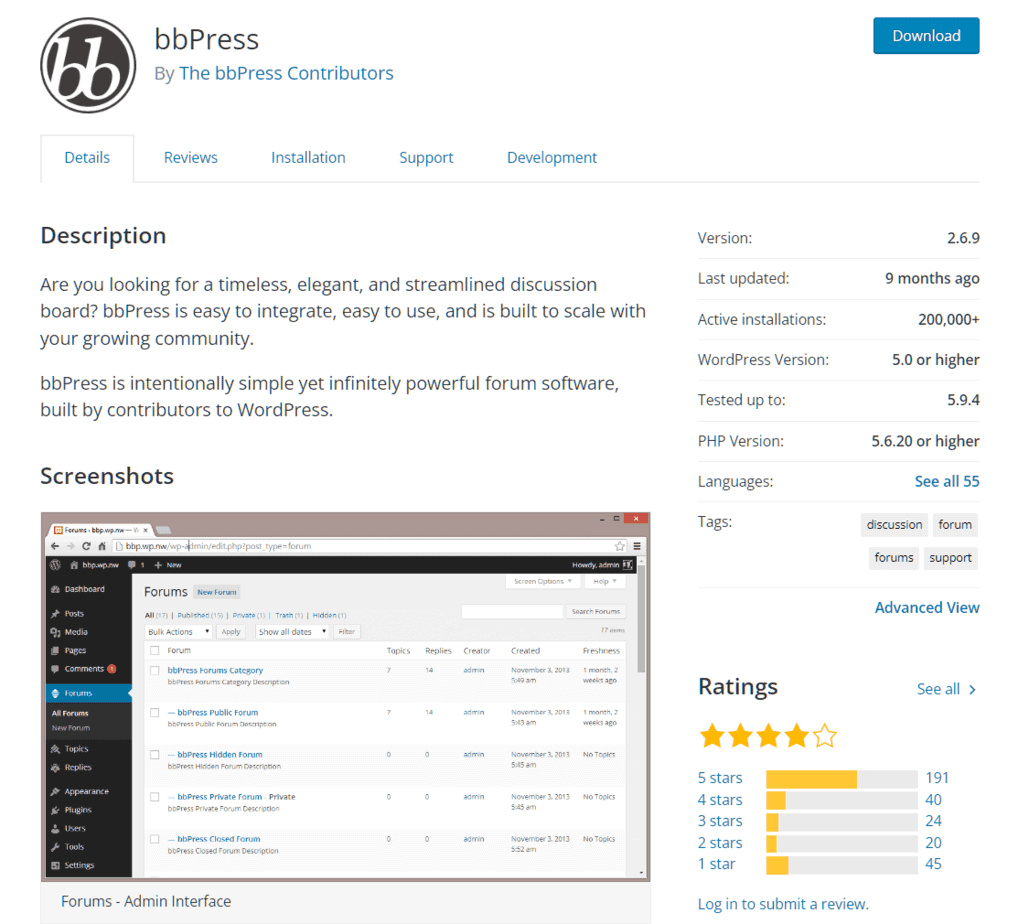 Create A Forum With Bbpress And WordPress