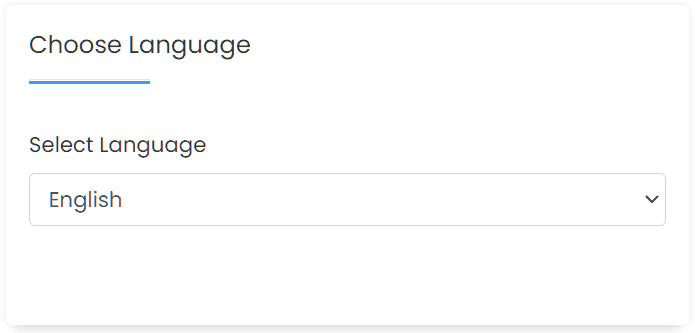 Softaculous Joomla Language Settings