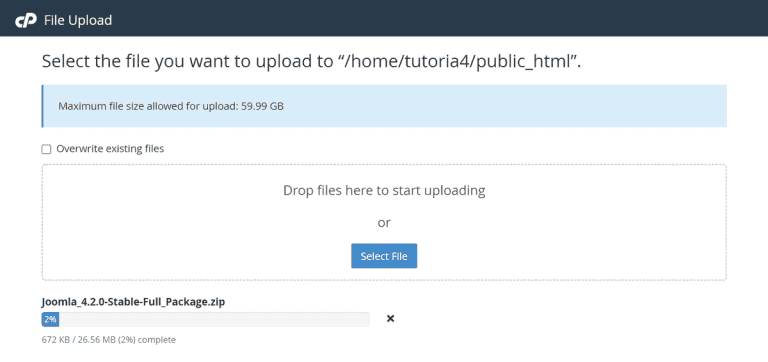 How to install Joomla! Complete tutorial - SupportHost