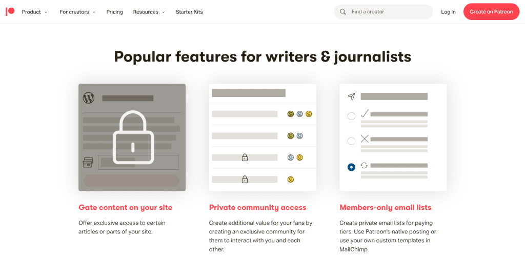 Patreon For Writers And Journalists