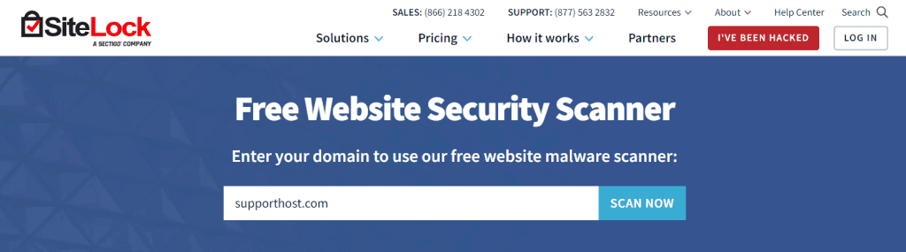 Sitelock Malware Scan