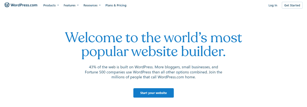 Wordpress Com Homepage
