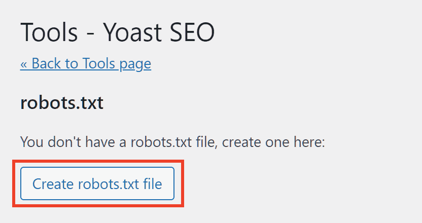 Yoast Seo Create Robots Txt File