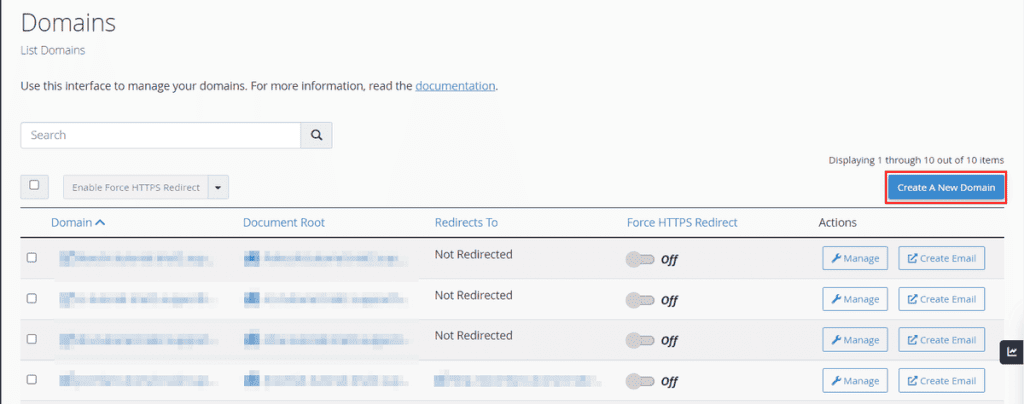 Create A New Domain Cpanel Jupiter