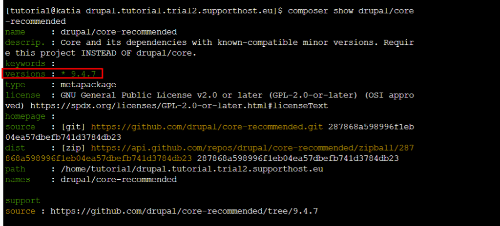 Drupal Composer Update Complete