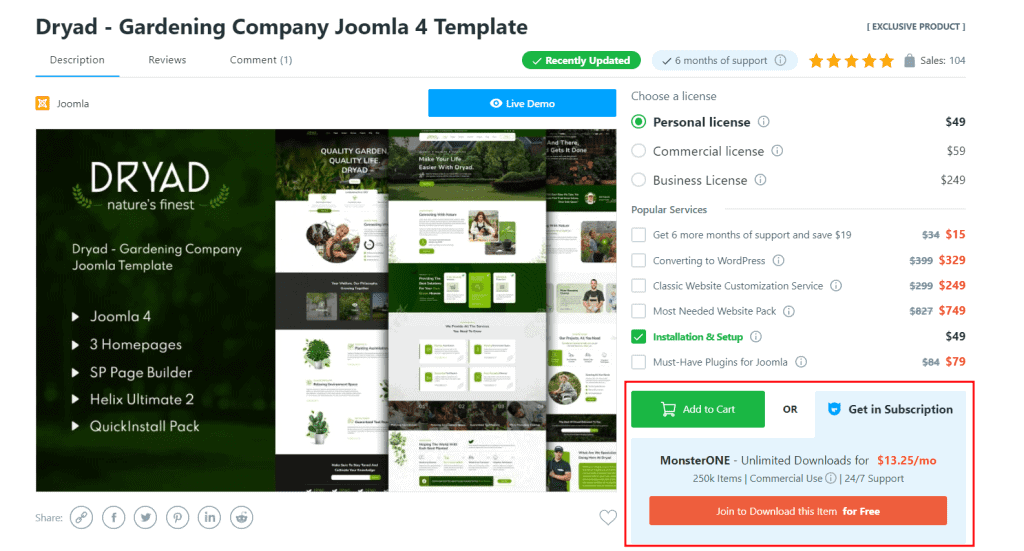 Joomla-Monster IKS v1.0.4 - classified ads website template software like  OLX incl. GDPR compliance