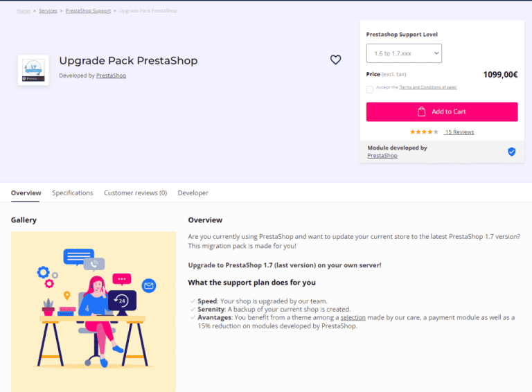 how to edit settings - supporthost Images High... How to upgrade PrestaShop - SupportHost