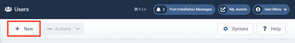 Joomla Tutorial Add A New User