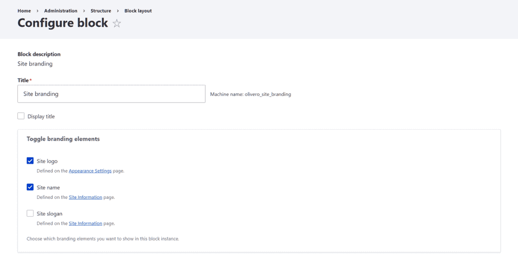 Drupal Tutorial Configure Blocks