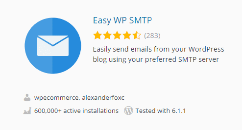 Wordpress Plugin Easy Wp Smtp