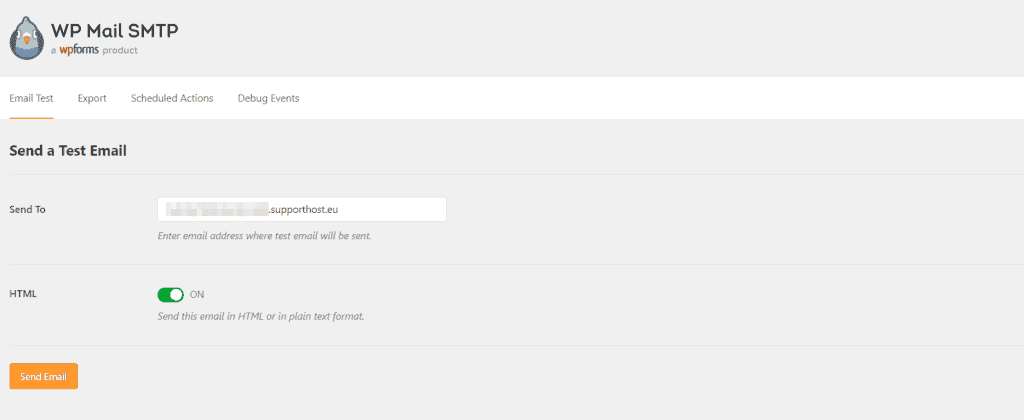 Wp Mail Smtp Send A Test Email