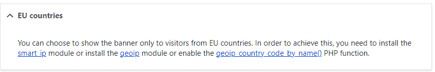 Eu Cookie Compliance For Eu Countries