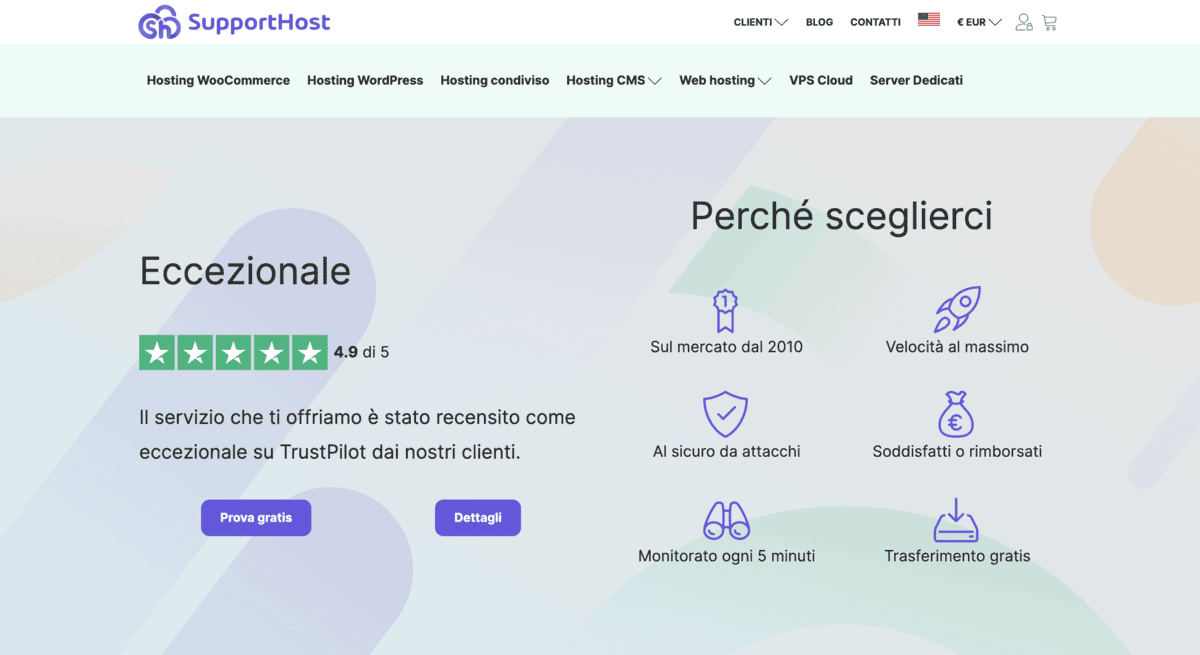 SupportHost s History SupportHost