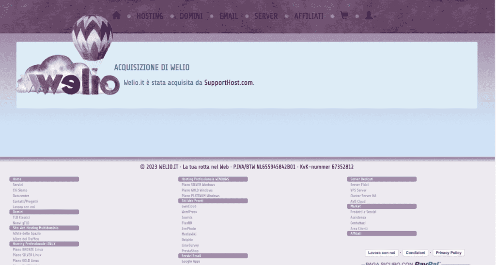 SupportHost s History SupportHost