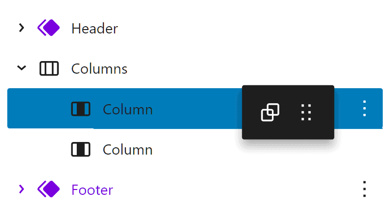 Move A Gutenberg Block In A Column