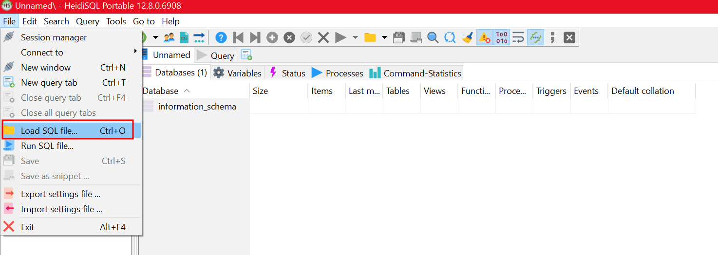 Importing large databases: complete tutorial