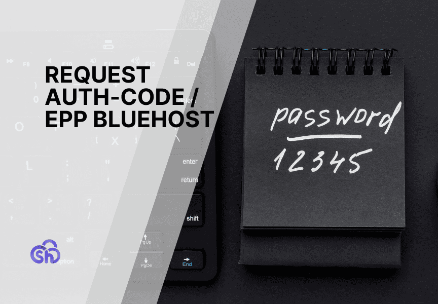 Request Auth Code Epp Bluehost