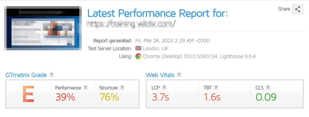 Supporthost Gtmetrix Test Wp Engine Alternative