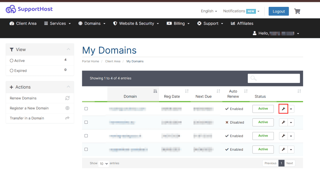 Domain Management Enabling Dnssec