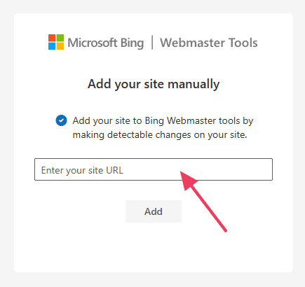 Submit Url To Bing