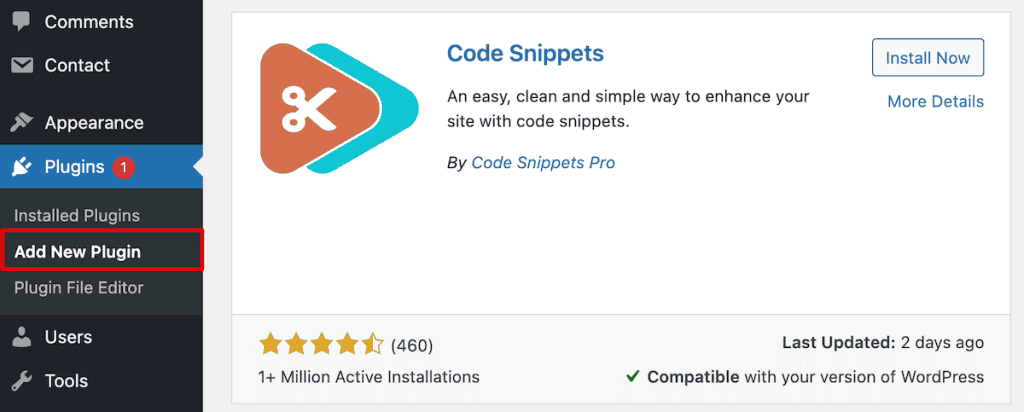 Rss Feed WordPress Code Snippets Plugin