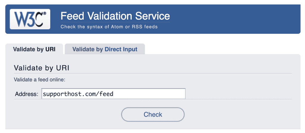 Rss Feed WordPress Validate Feed