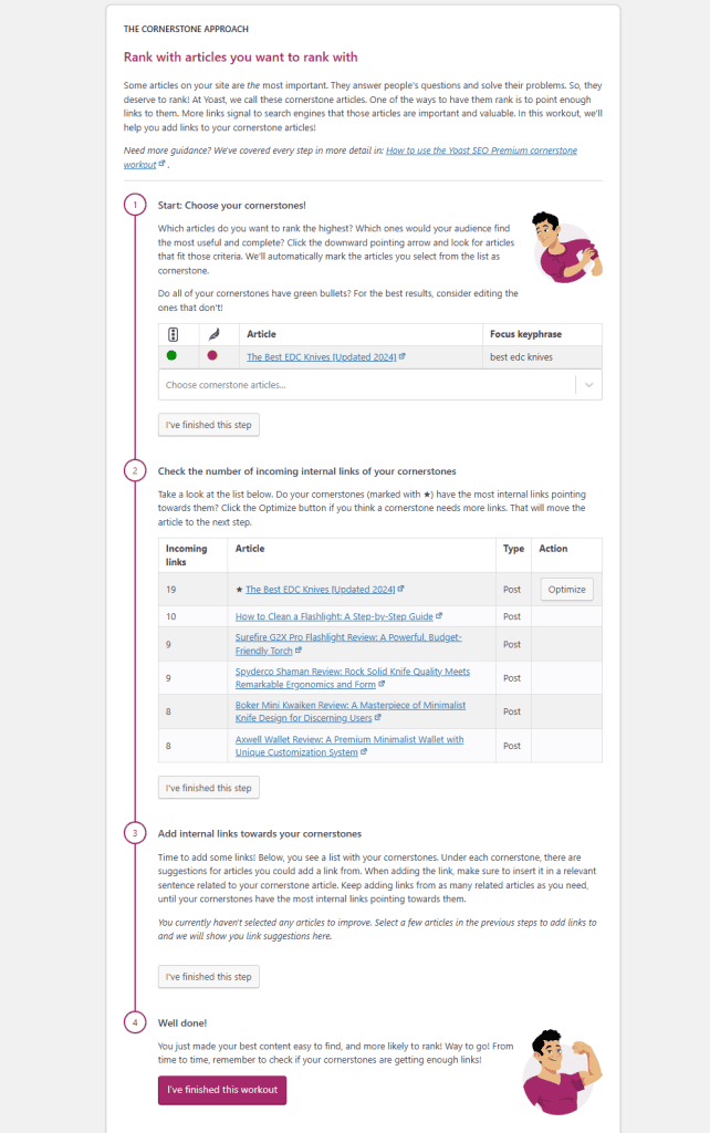 Seo Workout Example