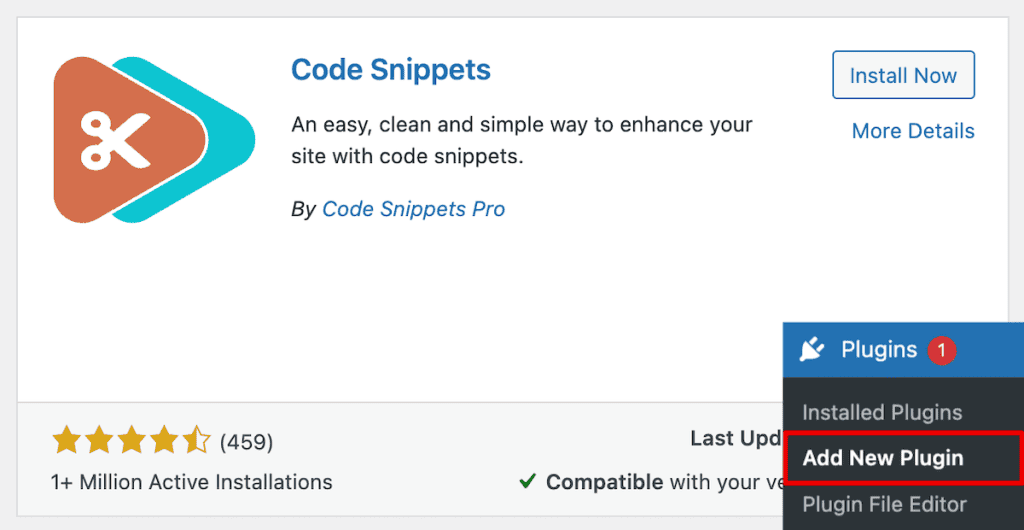 Wordpress Duplicate Page Code Snippets Plugin